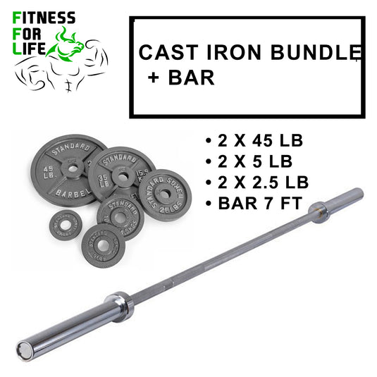 Iron Cast Plates Bundle + bar