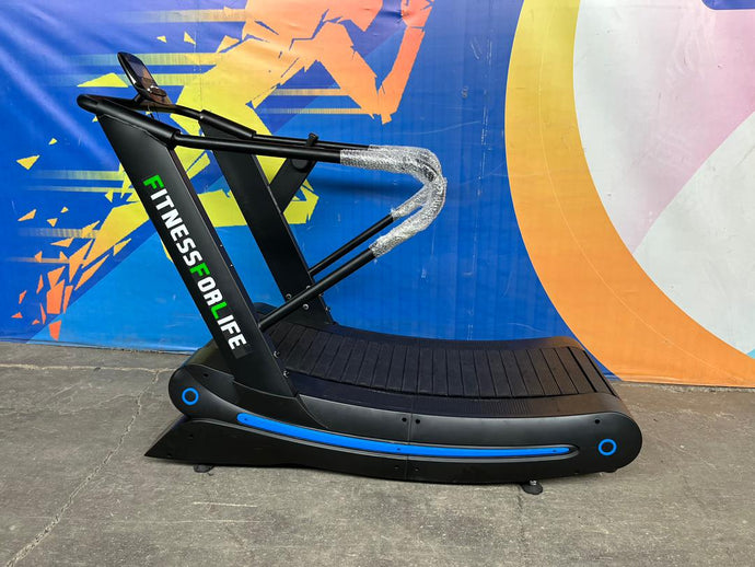 Manual Non-Powered Curved Treadmill