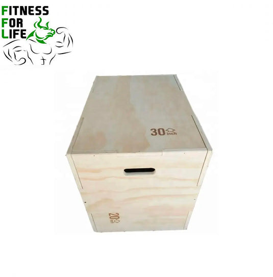 3 in 1 Wood Plyometric Box 20-24-30