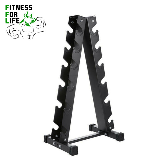 6 Pair Vertical Dumbbell Rack