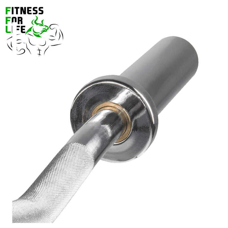Load image into Gallery viewer, EZ curl bar olympic 5 ft (with bearings)
