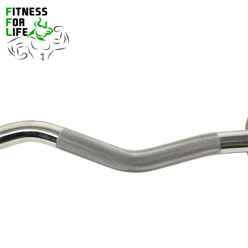 Load image into Gallery viewer, EZ curl bar olympic 5 ft (with bearings)
