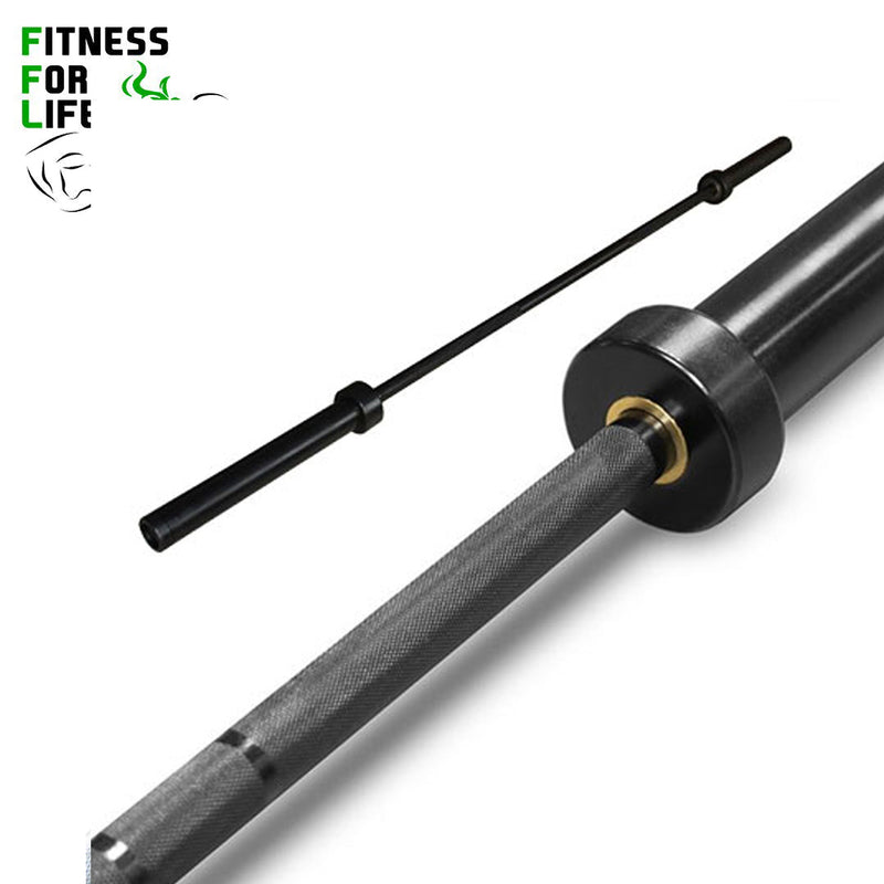 Load image into Gallery viewer, Olympic 5ft Barbell 2&quot;, 25mm (With collars)
