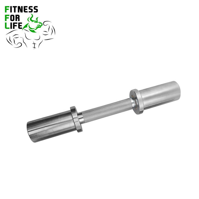 Load image into Gallery viewer, Olympic Loadable Dumbbell Handle with Collars (Hand Bar)
